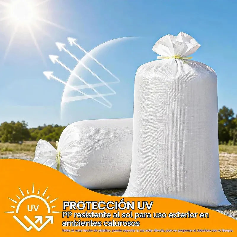 Pack 2 Sacos Escombros Saco De Escombros 90x120cm Saco Rafia Blanco Okshop Saco De Rafia Blanco Polipropileno Sacos De Rafia Para Escombros Sacos Blancos Paras Escombros Sacos Para Basura Okshop