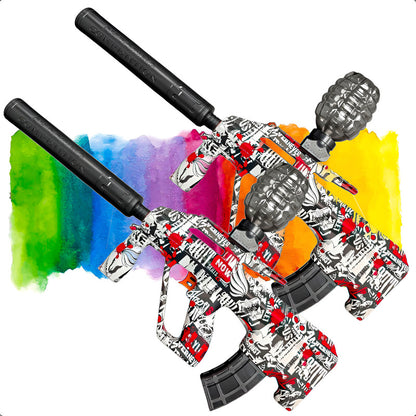 Pistola Hidrogel Pistola Pack 2 Juguete Pistola Automática Rojo