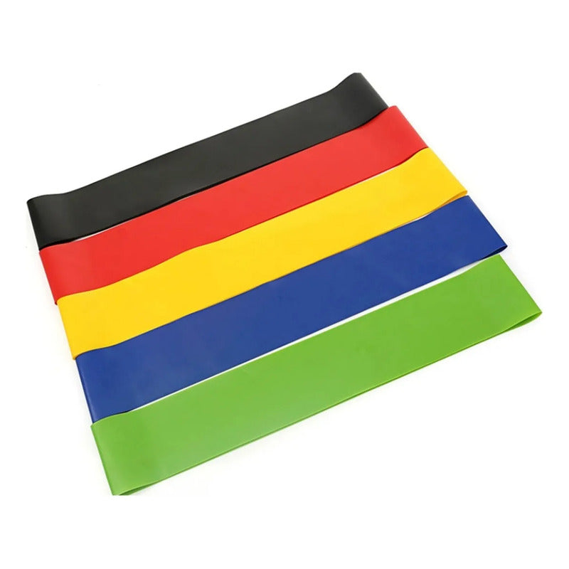 Set De Bandas Elásticas De Resistencia Para Ejercicio Okshop Varios