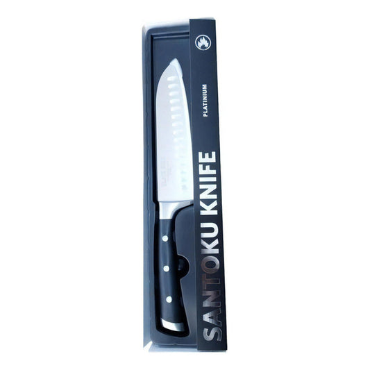 Cuchillo Black Bull Santoku Platinum Collection Bbq Cocina