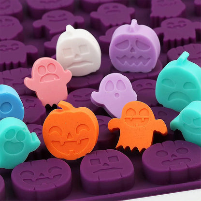 Molde Silicona Para Chocolate Moldes Halloween Moldes Repost Al Azar