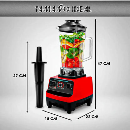 Licuadora Arcashopping De 2.5 L Verde Con 15 Velocidades Y 2400w
