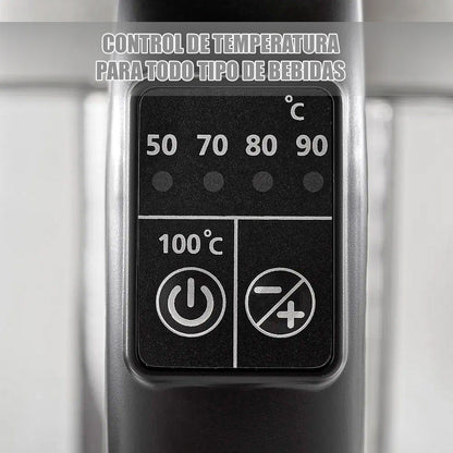 Hervidor De Vidrio Oster Herbidor Hervidor Infusor De Té - Gris