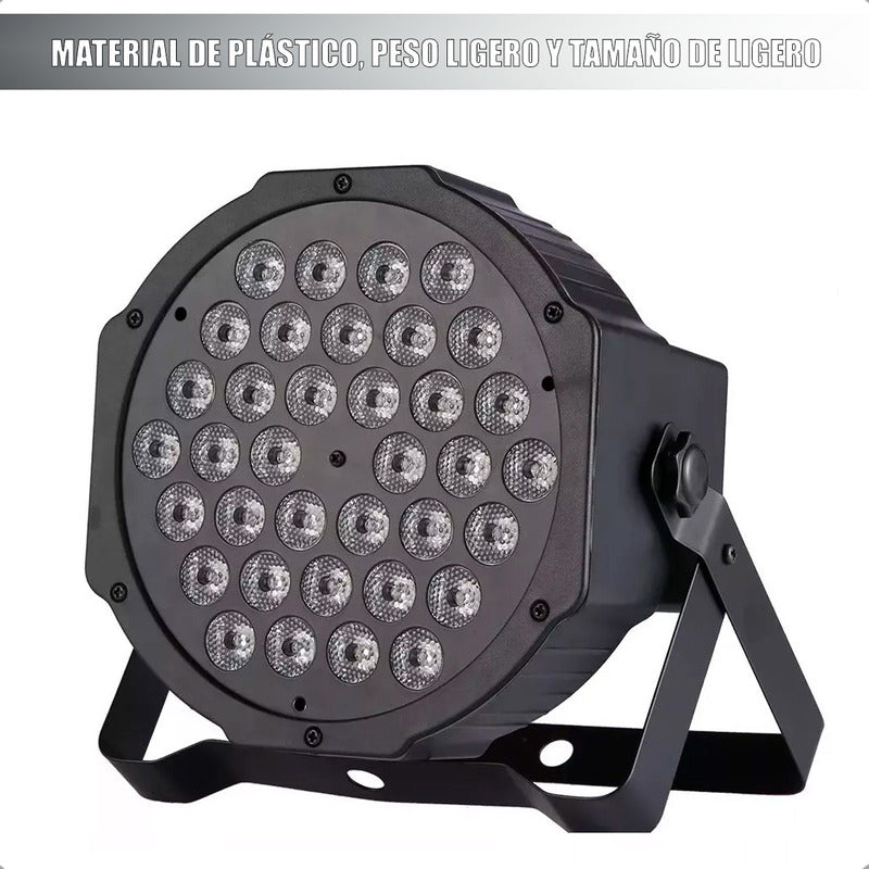 Foco Led Fiesta Luz Elestrodoscopica Led Luz Robotica 36 Led