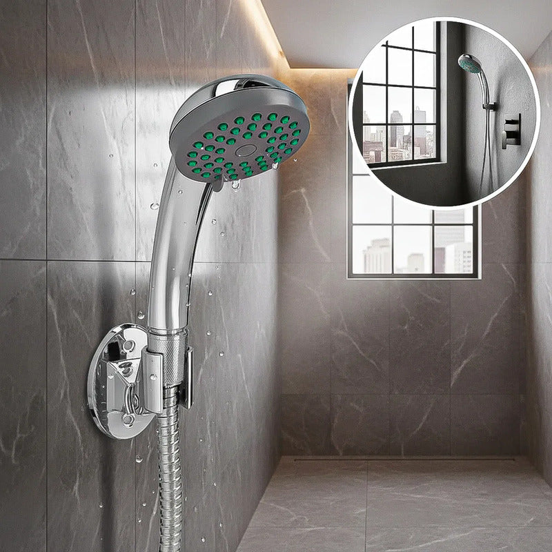 Pack 2 Mango Ducha Telefono Ducha Con Manguera Cabezal Ducha Gris Brillante