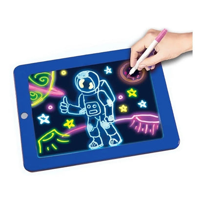 Pizarra Magica Led Juego De Pintar Colores Para Mesa Niños