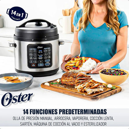Olla Multifuncional Oster Olla Electrica Oster Olla Multiuso Olla Electrica Oster 220v Abs Olla Coccion Lenta Olla A Presion Electrica Olla Electrica Multiuso Coccion 14 En 1 Okshop
