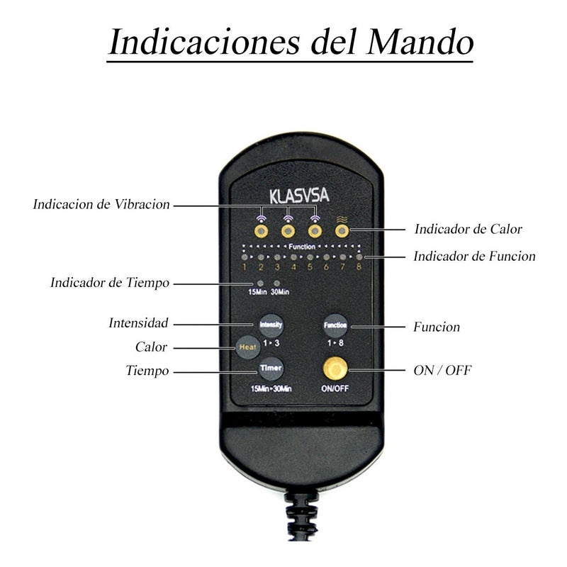 Asiento Masajeador Cojin Masaje Espalda Auto, Casa U Oficina
