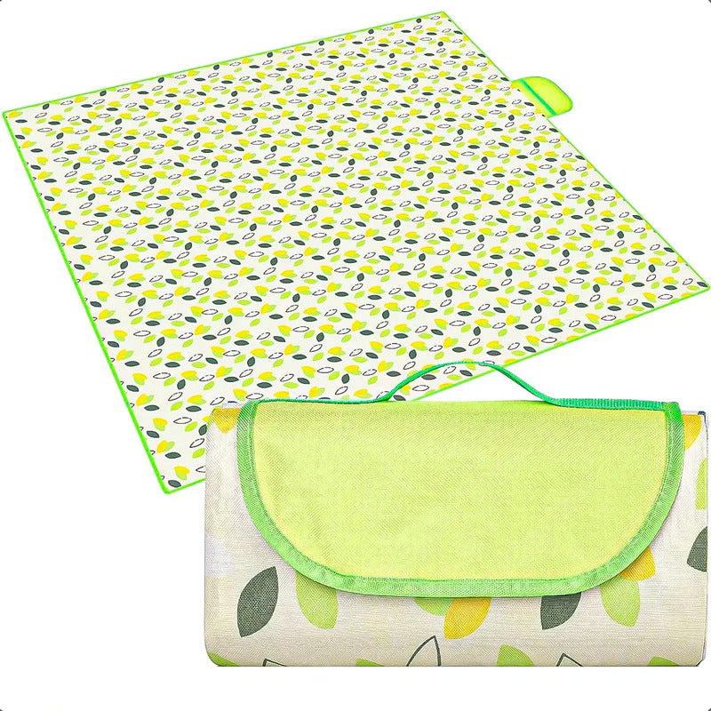 Manta Plegable Picnic Alfombra Camping Manta Picnic 150x200 Hojas