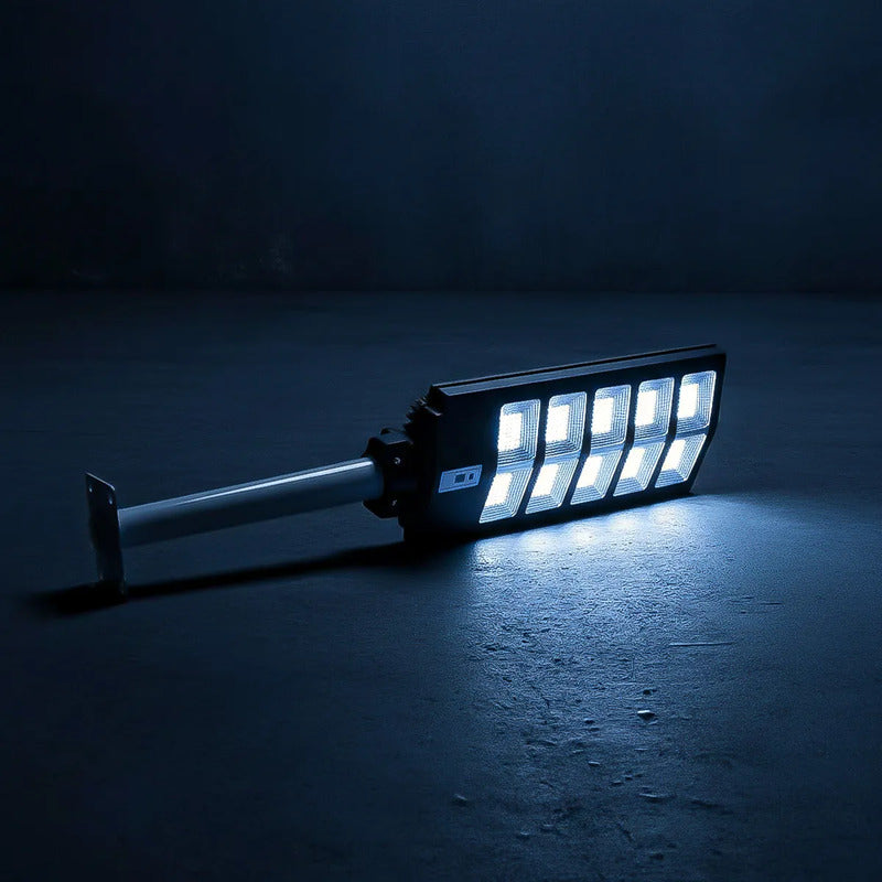 Foco Led Solar Foco Solar Exterior Focos Foco Solar 500w Negro Blanco Frío