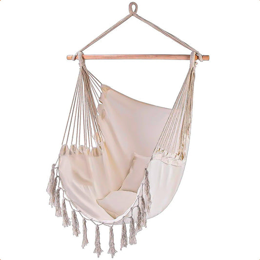 Hamaca Colgante Hamacas De Jardin Silla Hamaca Colgante Beige