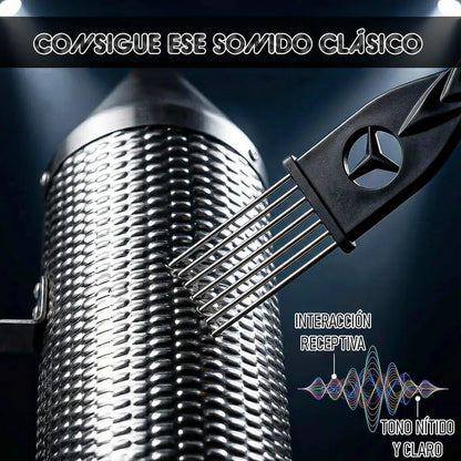 Guiro Metalico Instrumento De Percusión Charrasca Metalica Okshop Guiro Instrumento Guiro Instrumento Musical... Gris
