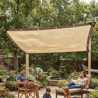 Toldo Vela 3x5 Toldo Rectangular Malla Sombreadora Lona 3x5 Beige Okshop Lona Sombreadora Malla Sombra Exterior Lona Para Exteriores Malla Sombra 5x3 Metros Toldo Vela 3x5 Metro Toldo Terraza Okshop