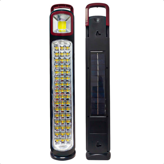 Luces De Emergencia Led Luz De Emergencia Solar Lamparas Led Negro
