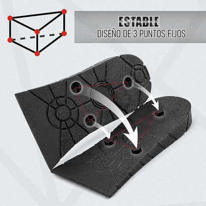 Plantillas Okshop Aumento Estatura 3-6cm Recortables Unisex Con Aire Unico Negro