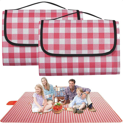 Manta Plegable Picnic Alfombra Camping Tapete Picnic Alfombra Para Picnic Tejido Oxford Impermeable Pack 2 Manta De Pícnic Para Acampar Poliester 200x200cm Mantas Para Playa Diseño 2 Okshop