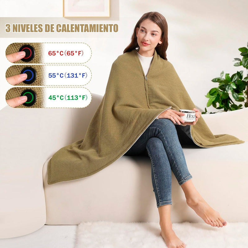 Manta Calentadora Manta Recargable Portatil Manta Calefactor