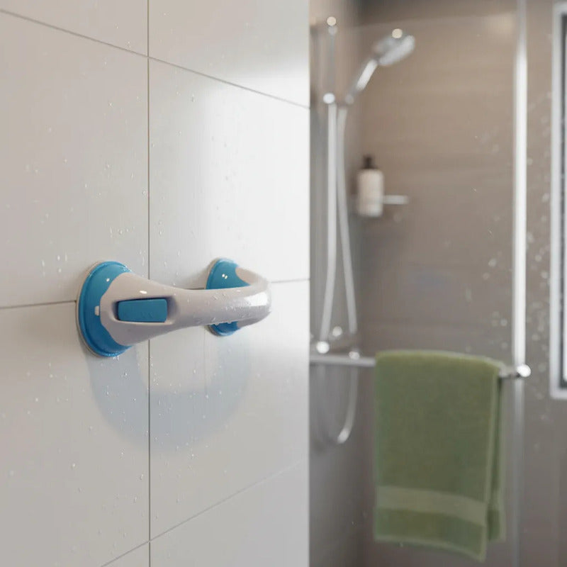 Agarradera Barra Ducha De Seguridad Baño Pack 2 Manilla Ventosa Barra Seguridad Manilla Seguridad Ducha Manilla Para Ducha Barra Seguridad Baño Pasamanos Para Baño Manilla Ducha Ventosa Azul Okshop