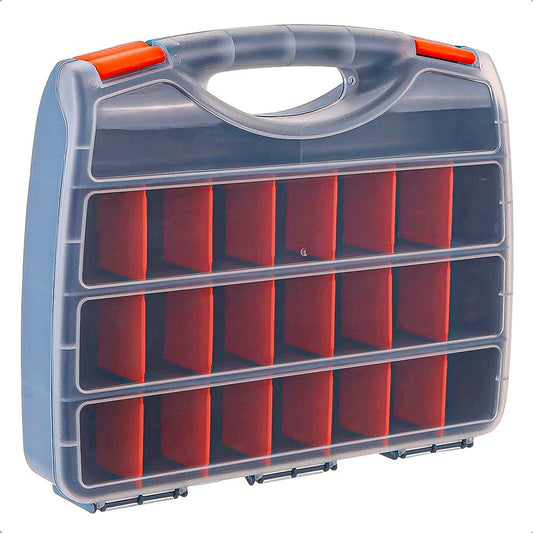 Caja Organizadora De Tornillos Caja Para Herramientas Caja Gris