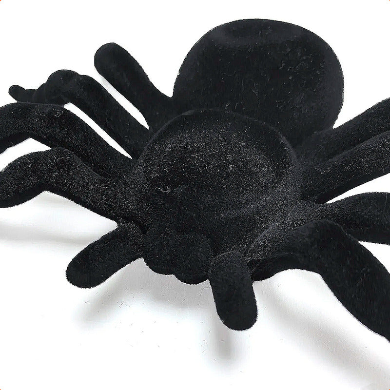 Araña Decoracion Halloween Pack 2 Arañas Decorativa Fiestas