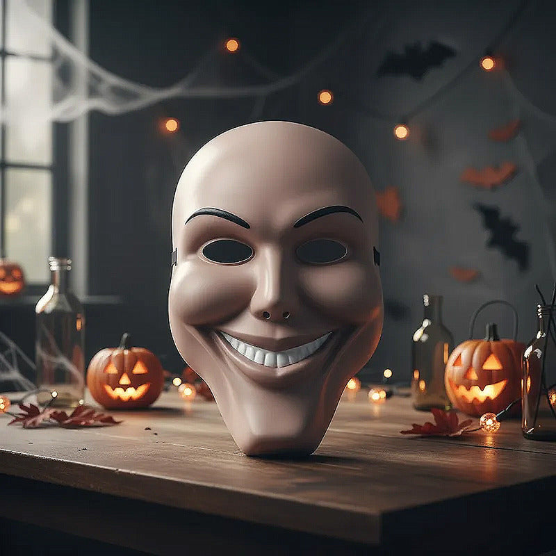 Máscara La Purga Máscara De Halloween Disfraz Mascaras Hallo Rosa La Purga Sonrisa