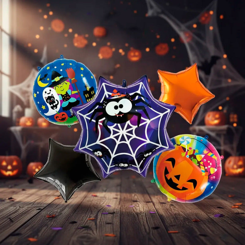 Globos Metalizados Globos Halloween Decoracion Para Fiestas Modelo 3
