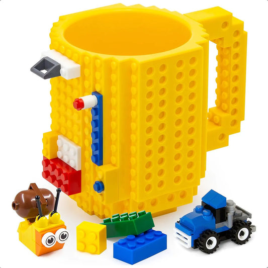Tazas De Cafe Tazas Te Taza Para Cafe Tazas De Bloques Tazas Amarillo Bloques