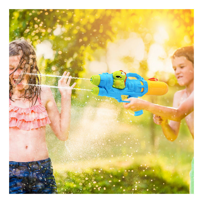 X2 Pistola De Agua Juguete Lanzador De Agua Pistola Lanza Ag