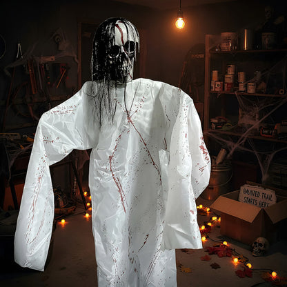 Monstruo Calavera Halloween Adorno Halloween Con Sonido