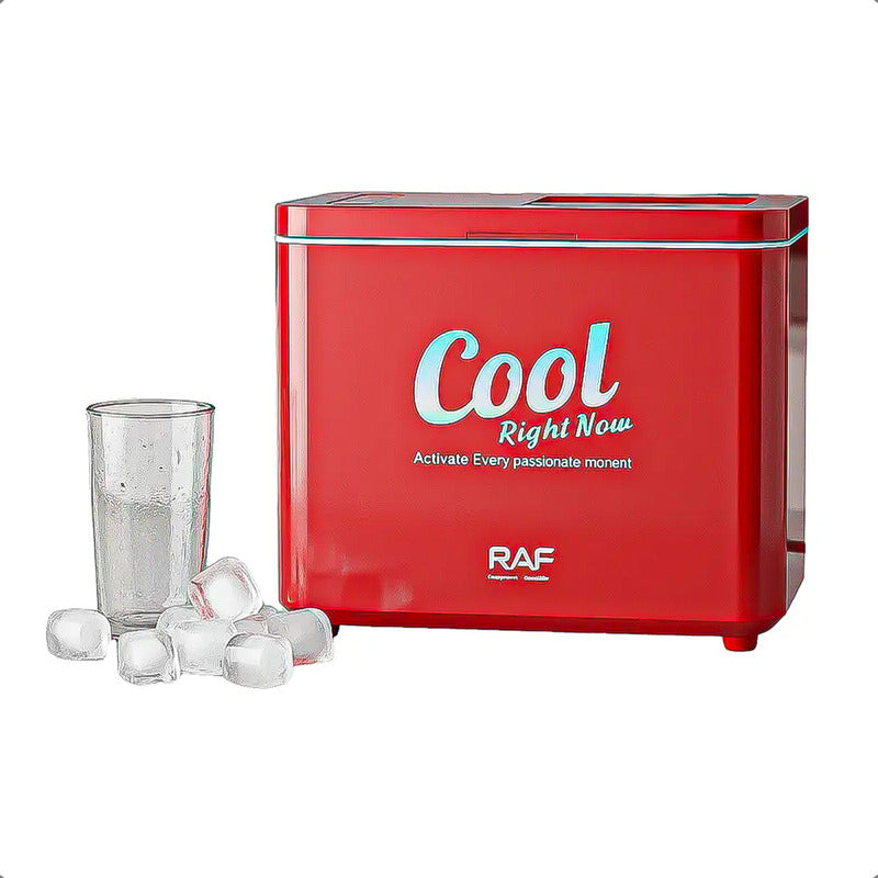 Maquina De Hielo Máquina Portátil Para Hacer Hielo Hielera Negro