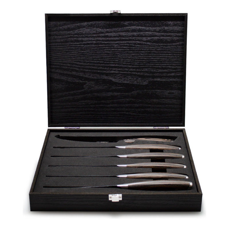 Set 6 Cuchillos Hammer Cuchillos Wayu Cuchillos Acero Wayu Arcashopping Cuchillos Para Carne Cuchillos Elegantes Cuchillos Wayu Juego De Cuchillos Cuchillos De Acero Inoxidable Cuchillos Dentados