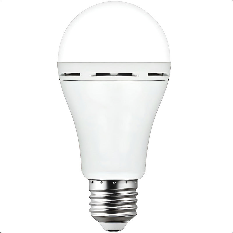 Ampolletas Recargable Inteligente Ampolleta Led 12w E27 Blanco Frío