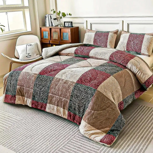 Plumon Edredon De Cama Cubrecama Chiporro Cobertor 180x220cm -modelo 9