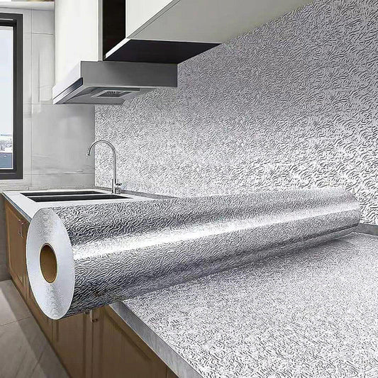 Papel Antigrasa De Cocina Papel Aluminio Autoadhesivo 3metro