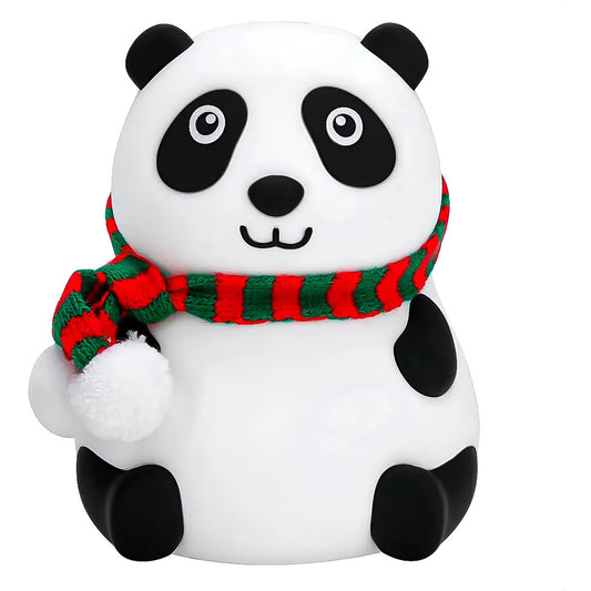Lampara De Mesa Lampara Mesa Panda Lampara De Silicona Panda Lamparas De Sobremesa 7 Colores Lampara De Noche Usb 5v Lampara Escritorio Inalambrica Silicona Flexible Led Recargable Okshop