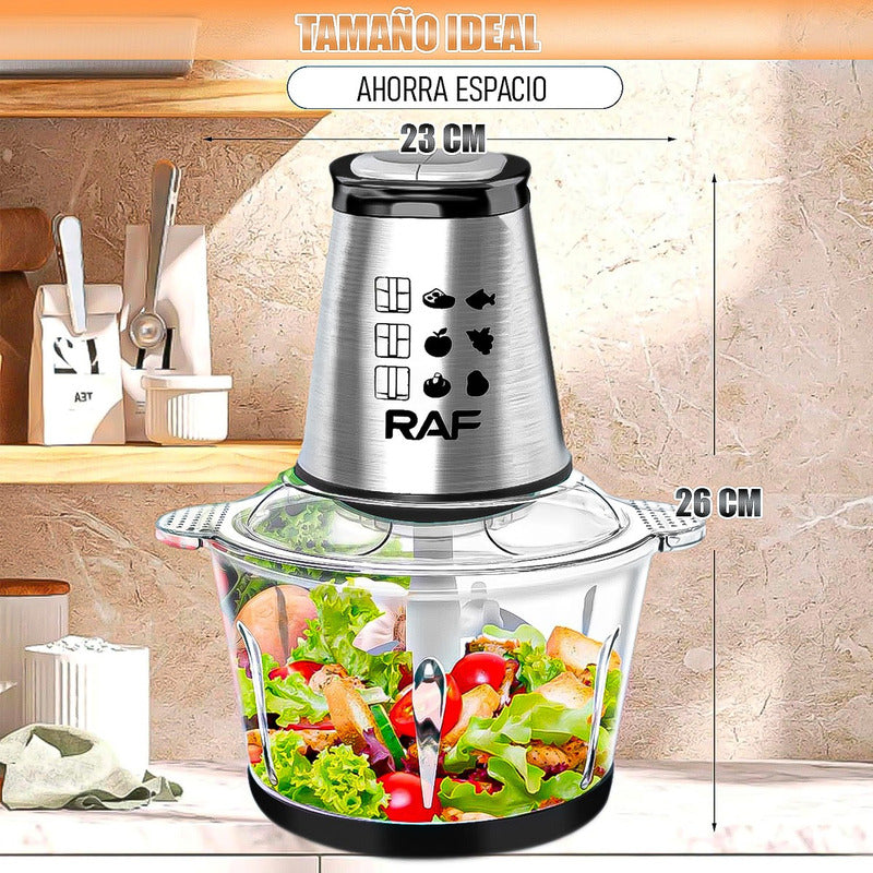 Procesador De Alimentos Picadora Procesadora Alimento Carne Negro