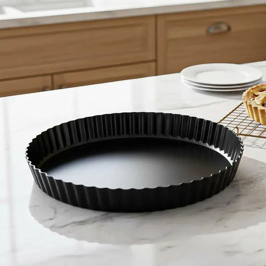 Molde Para Tartaletas Molde Desmontable 24cm Molde Para Pie Gris Oscuro