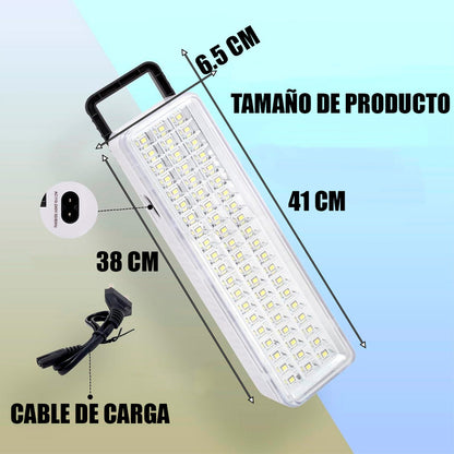 Luces De Emergencia Led Luces De Emergencia Recargable 60led