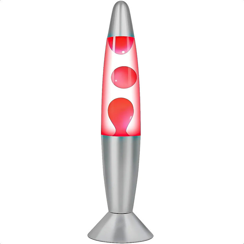 Lámpara De Lava Lampara De Mesa Lampara Lava 34cm Lampara Lava Incandescente Calefaccion Lamparas De Lava Metalicas 220v Led Lamparas De Sobremesa Lampara Inalambrica Color Rojo Okshop