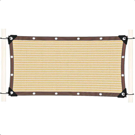 Toldo Vela 3x5 Toldo Rectangular Malla Sombreadora Lona 3x5 Beige