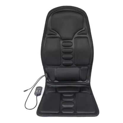 Sillón Masajeador Espalda Asiento Auto Vibración Calor Relax