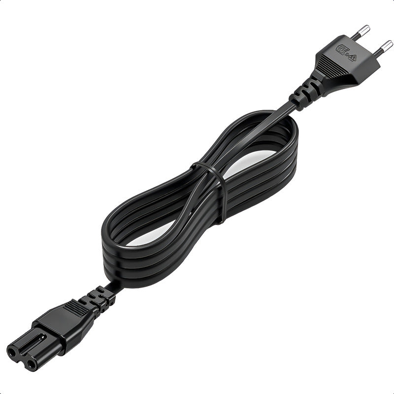 Cable De Alimentación Cable De Alimentación Europeo 1.5 Metros Arcashopping Cable De Extensión Europeo Cable De Alimentación De Repuesto De 2 Clavijas Cable De Alimentación De Tv No Polarizado