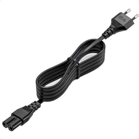 Cable De Alimentación Cable De Alimentación Europeo 1.5 Metros Arcashopping Cable De Extensión Europeo Cable De Alimentación De Repuesto De 2 Clavijas Cable De Alimentación De Tv No Polarizado
