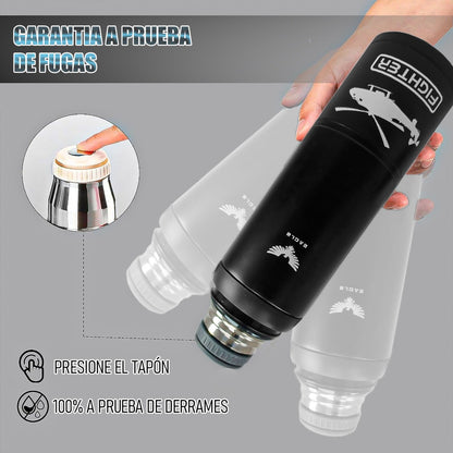 Termo Agua Caliente Botella Termica Termo Cafe Termo 1 Litro Verde