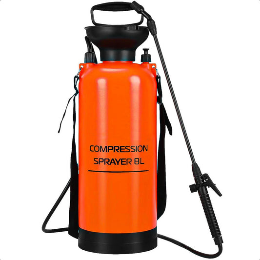 Pulverizador Agua Regadera Plantas Rociador Pulverizador 8l Naranja