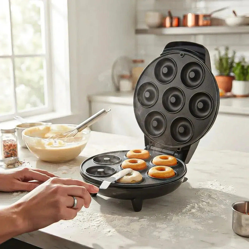 Maquina De Donuts Maquina De Dona Maquina Para Hacer Donas Negro Okshop Maquina Para Mini Donas Maquina Para Hacer Donuts Máquina Eléctrica Portátil Para Hacer Donuts Mini Máquina Para Donuts Okshop