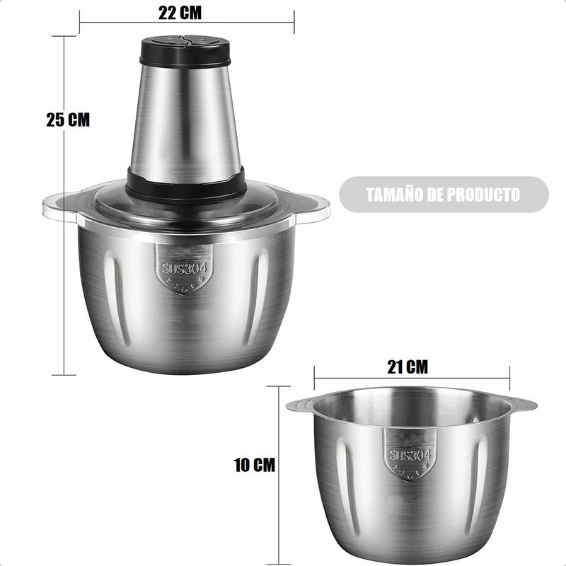 Procesador De Alimentos Procesadora Alimentos Picadora 1 2 3