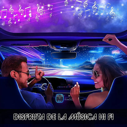 Transmisor Fm Okshop Adaptador Bluetooth Para Auto Con Manos Libres Y Usb