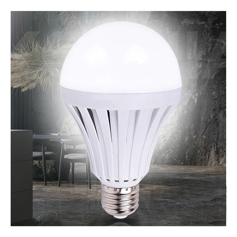 Ampolletas Recargable Inteligente Ampolleta Led 12w E27