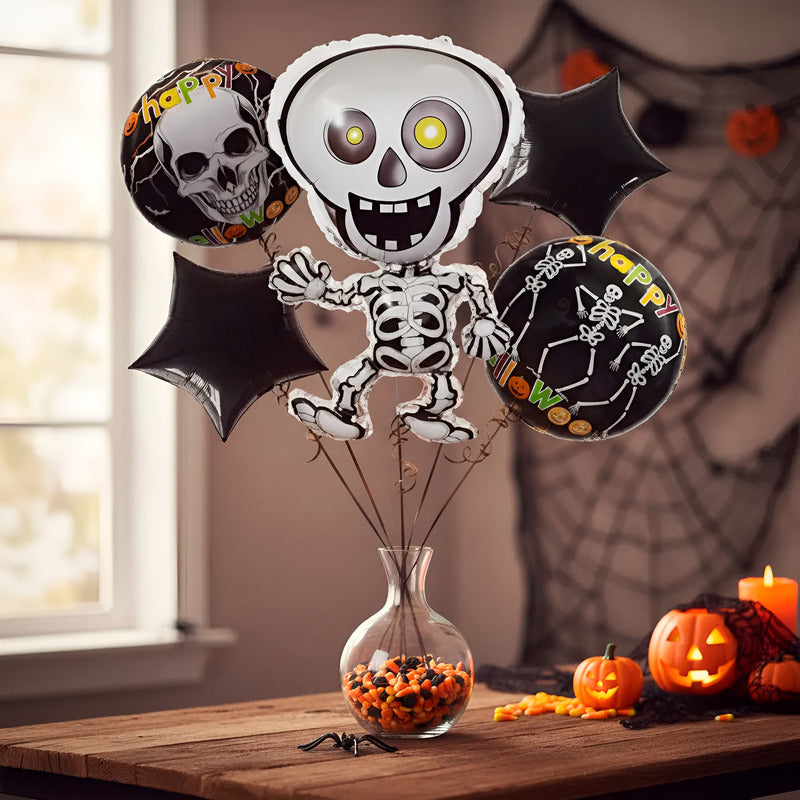 Globos Metalizados Globos Halloween Decoracion Para Fiestas Modelo 4